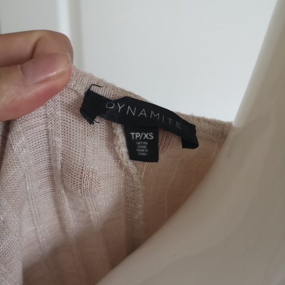 Dynamite long crop top size xs - Picture 2 of 2